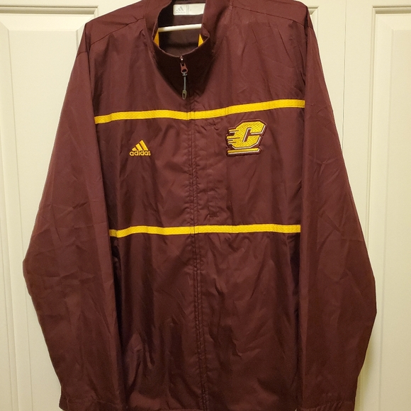 adidas Other - Men's Central Michigan Windbreaker Size XL